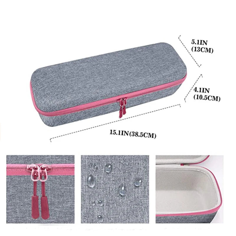 Durable EVA hard portable carrying case for Revlon One-Step Hair Dryer and Volumizer, designed for secure storage and travel protection
