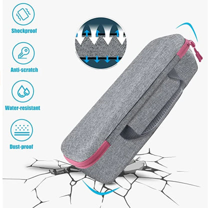 Durable EVA hard portable carrying case for Revlon One-Step Hair Dryer and Volumizer, designed for secure storage and travel protection