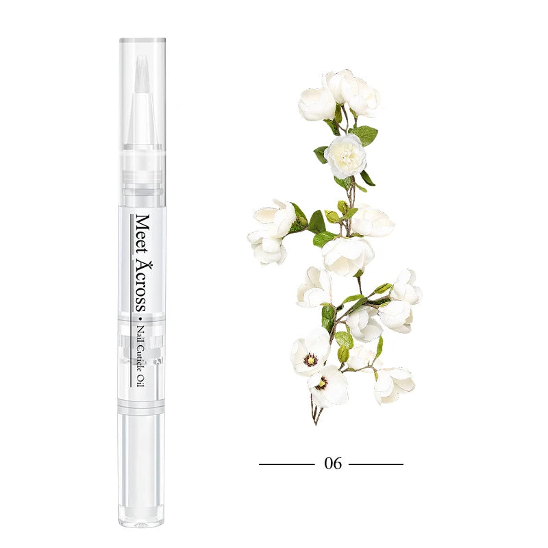 5ml nail and cuticle oil pen for nourishment and hydration, designed to treat dry nails and cuticles, promoting healthy, strong nails and soft skin