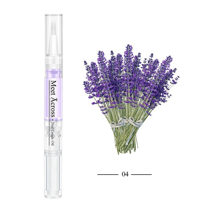 5ml nail and cuticle oil pen for nourishment and hydration, designed to treat dry nails and cuticles, promoting healthy, strong nails and soft skin